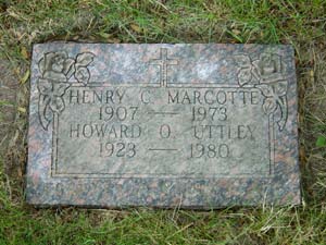 [Headstone - Howard O. Uttley]